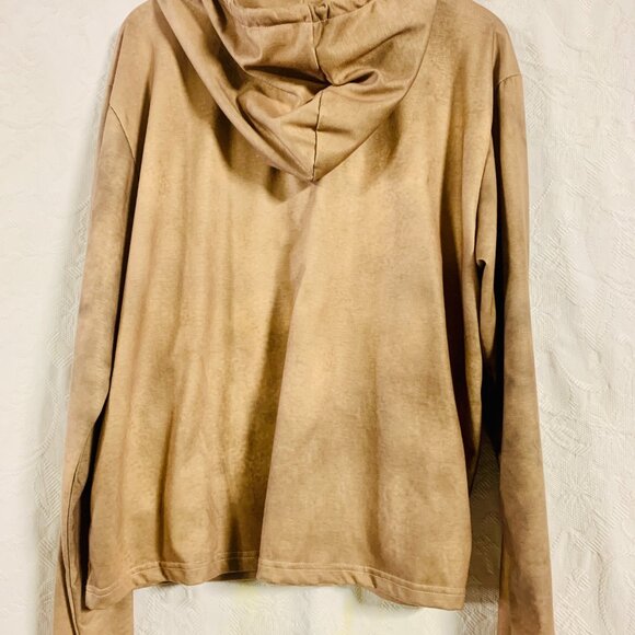 Harley Davidson Tan Hoodie (KM0061) - Picture 3 of 3